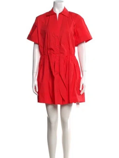 Pre-owned Cara Cara Mini Dress W/ Tags In Red