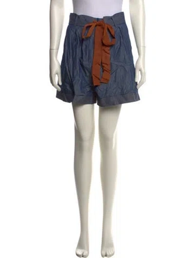 Pre-owned Cara Cara Mini Shorts In Blue