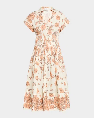 CARA CARA NASH FLORAL MIDI DRESS