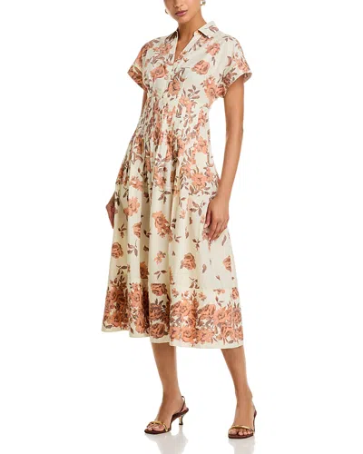 Cara Cara Nash Midi Shirt Dress In Multi