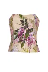 Cara Cara New York Agnes Top In Wisteria Ginger Root