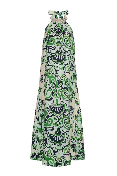 Cara Cara New York Aimee Dress In Estelle Mint