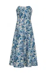 Cara Cara New York Aisha Dress In Berries Egret