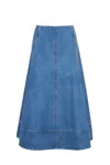 Cara Cara New York Aisha Skirt In Blue