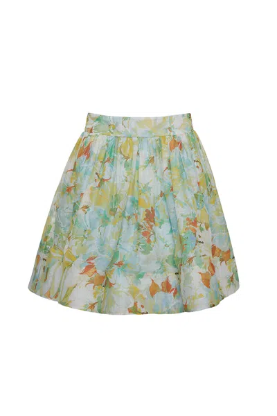 Cara Cara New York Alba Skirt In Terra Light Blue
