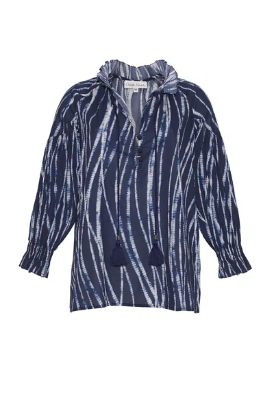 Cara Cara New York Aramis Top In Avalon Evening Blue