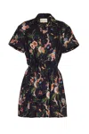 Cara Cara New York Asbury Mini Dress In Chintz Black