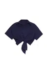 Cara Cara New York Asbury Top In Evening Blue