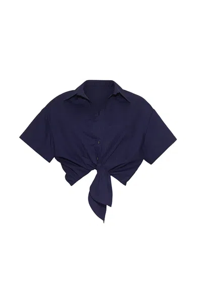 Cara Cara New York Asbury Top In Evening Blue