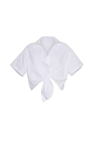 Cara Cara New York Asbury Top In White