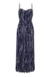 Cara Cara New York Azalea Dress In Avalon Evening Blue