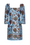 Cara Cara New York Belinda Dress In Marcel Blue