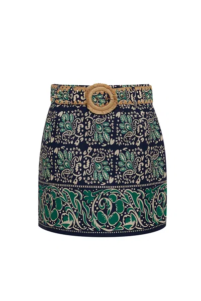 Cara Cara New York Blaze Mini In Le Stampe Eve Blue