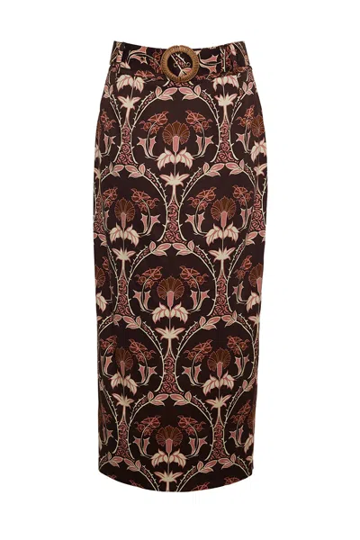 Cara Cara New York Blaze Skirt In Arcada Chocolate
