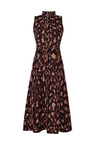 Cara Cara New York Brice Dress In Brown