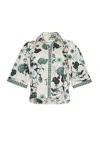 Cara Cara New York Calvia Shirt In Willa Egret