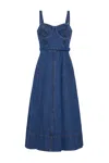 Cara Cara New York Calypso Dress In Denim