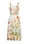 Cara Cara New York Candace Dress In Nectar Egret
