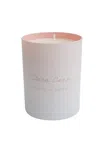 Cara Cara New York Cara Cara X House Of Harris, Golden Hour Candle In Stripe Ivory Multi