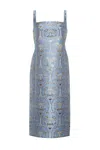Cara Cara New York Carlie Dress In Arcada Light Blue