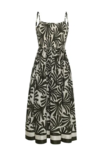Cara Cara New York Carmen Dress In Green