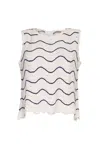 Cara Cara New York Casey Top In Midnight Wave