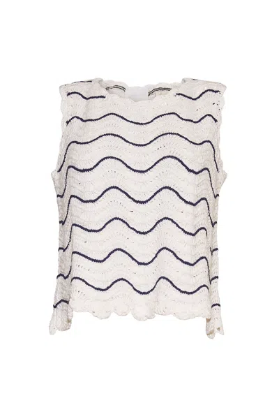 Cara Cara New York Casey Top In Midnight Wave