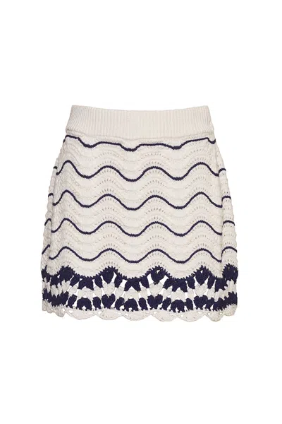 Cara Cara New York Catania Skirt In Midnight Wave