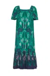 Cara Cara New York Chani Dress In Sanibel Island Green