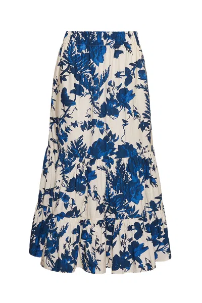 Cara Cara New York Chase Skirt In Rosehip Blue