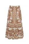 Cara Cara New York Chase Skirt In Saltaire Brown
