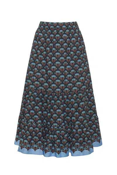 Cara Cara New York Chase Skirt In Verve Navy