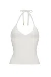 Cara Cara New York Claudette Knit Top In Ivory