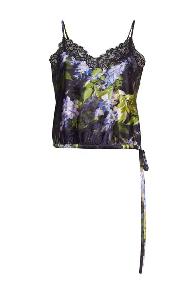 Cara Cara New York Cordoba Top In Wisteria Black