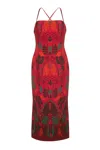 Cara Cara New York Dria Dress In Sanibel Island Pink