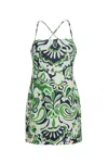 Cara Cara New York Dria Mini Dress In Estelle Mint
