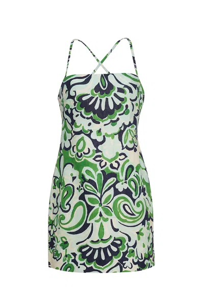 Cara Cara New York Dria Mini Dress In Estelle Mint