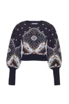Cara Cara New York Esme Top In Jules Navy