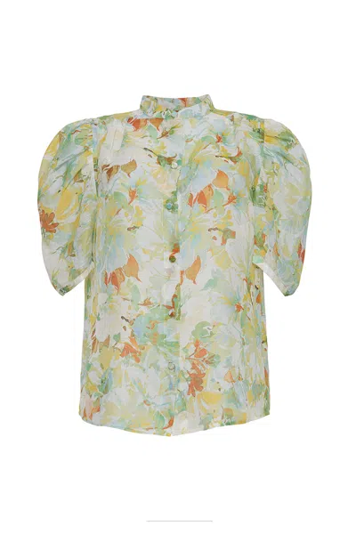 Cara Cara New York Essential Shirt In Terra Light Blue