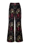 Cara Cara New York Firenze Pant In Black Fleur