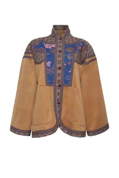 Cara Cara New York Ford Jacket In Brown Seville