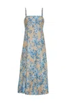 Cara Cara New York Gimlet Dress In Farfella Ginger Root