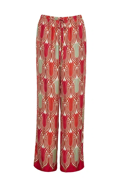 Cara Cara New York Girona Pants In Lana Egret