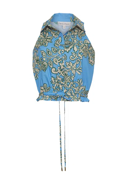 Cara Cara New York Hannah Top In Herrington Blue