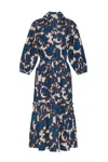 Cara Cara New York Hutton Dress In Blue
