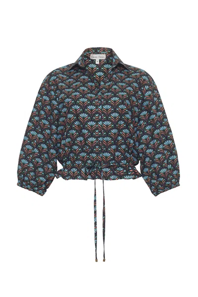 Cara Cara New York Hutton Top In Verve Navy