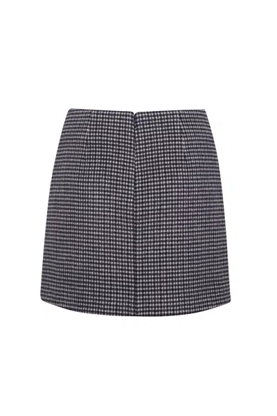 Cara Cara New York Iggy Skirt In Check Plaid
