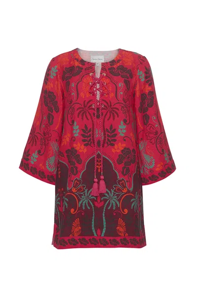 Cara Cara New York Jaipur Dress In Sanibel Island Pink