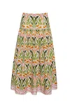 Cara Cara New York Jiya Skirt In Juniper Egret