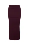Cara Cara New York Jocelyn Skirt In Burgundy